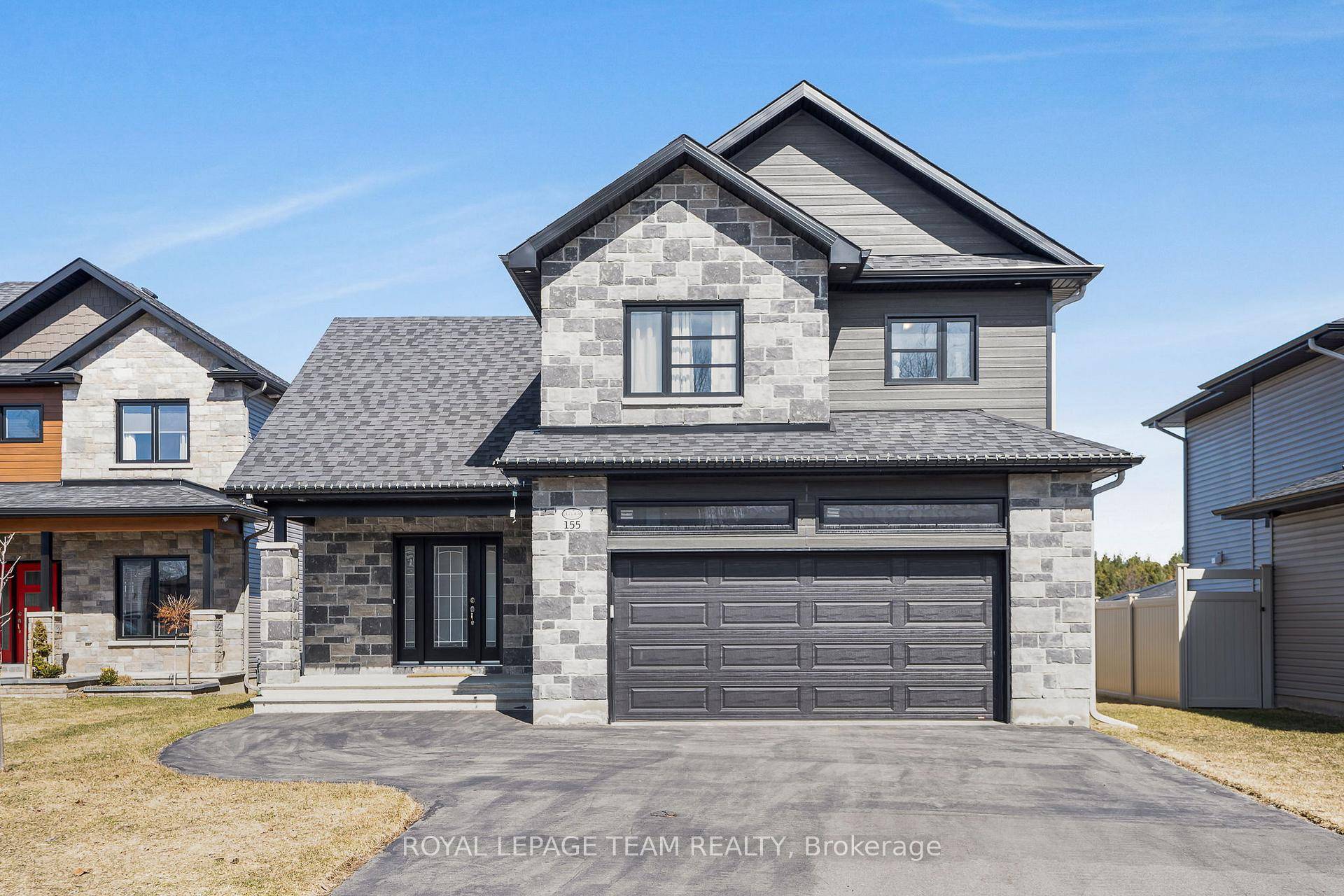 Enjoy the serene outdoors in Embrun with this spacious backyard.