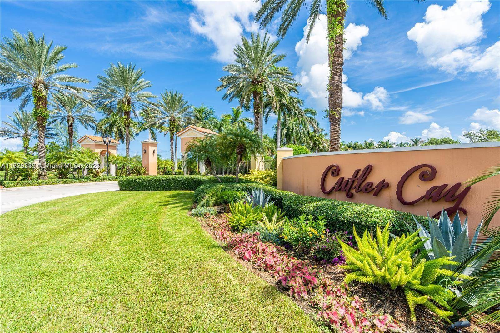 Opportunity awaits you in this beautiful gated community of Cutler Cay !