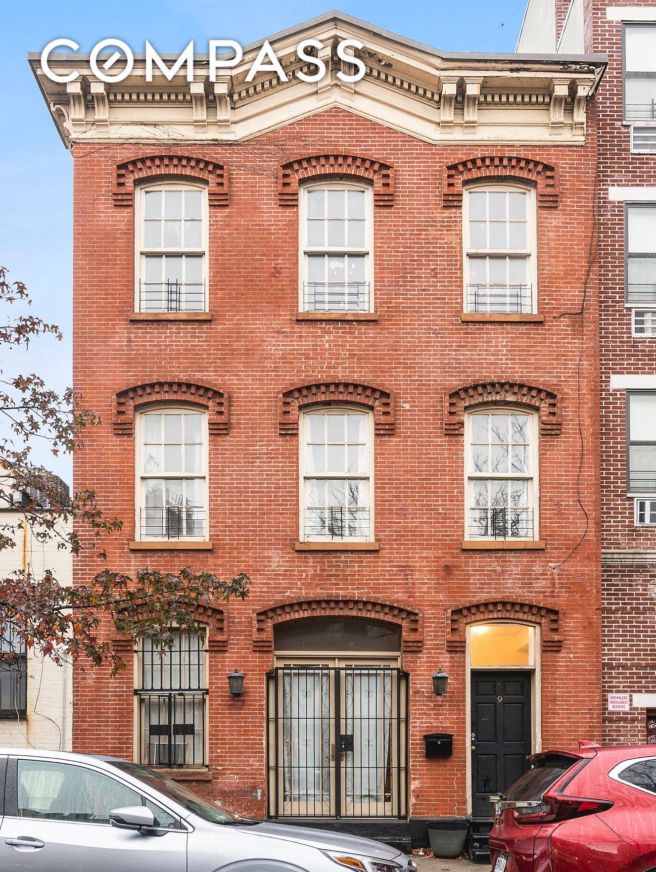 Dreamy upper duplex in the heart of Cobble Hill with a huge private roof deck, wood burning fireplace and central air conditioning.