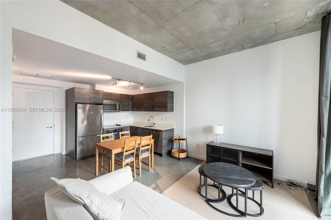 Turnkey, fully furnished residence in the vibrant heart of Downtown Miami at Centro.