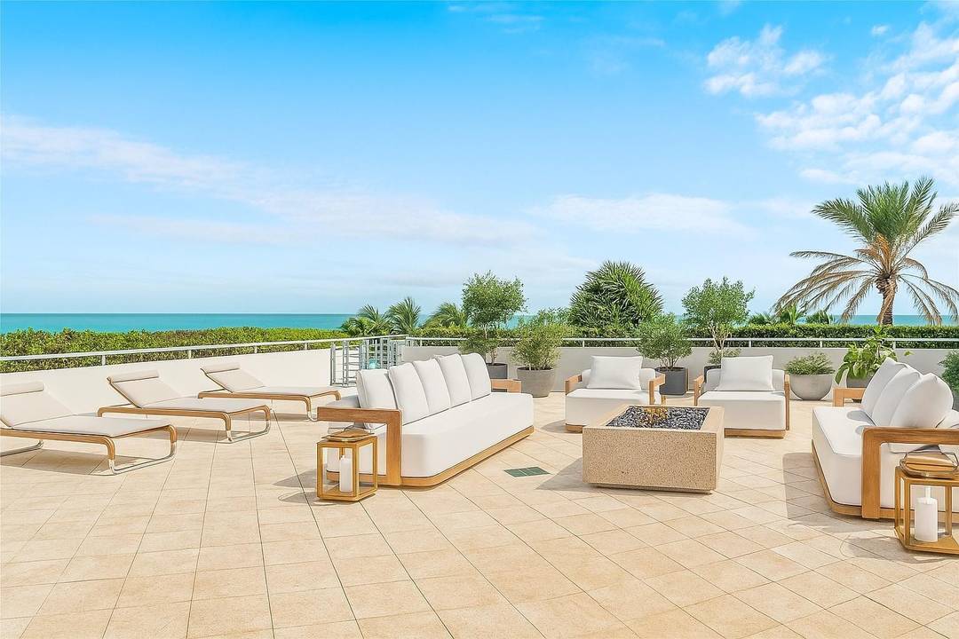 This rare 3 bed 3. 5 bath corner unit at Diplomat Residences is the only home in the building with a private terrace staircase leading directly to the sand offering ...