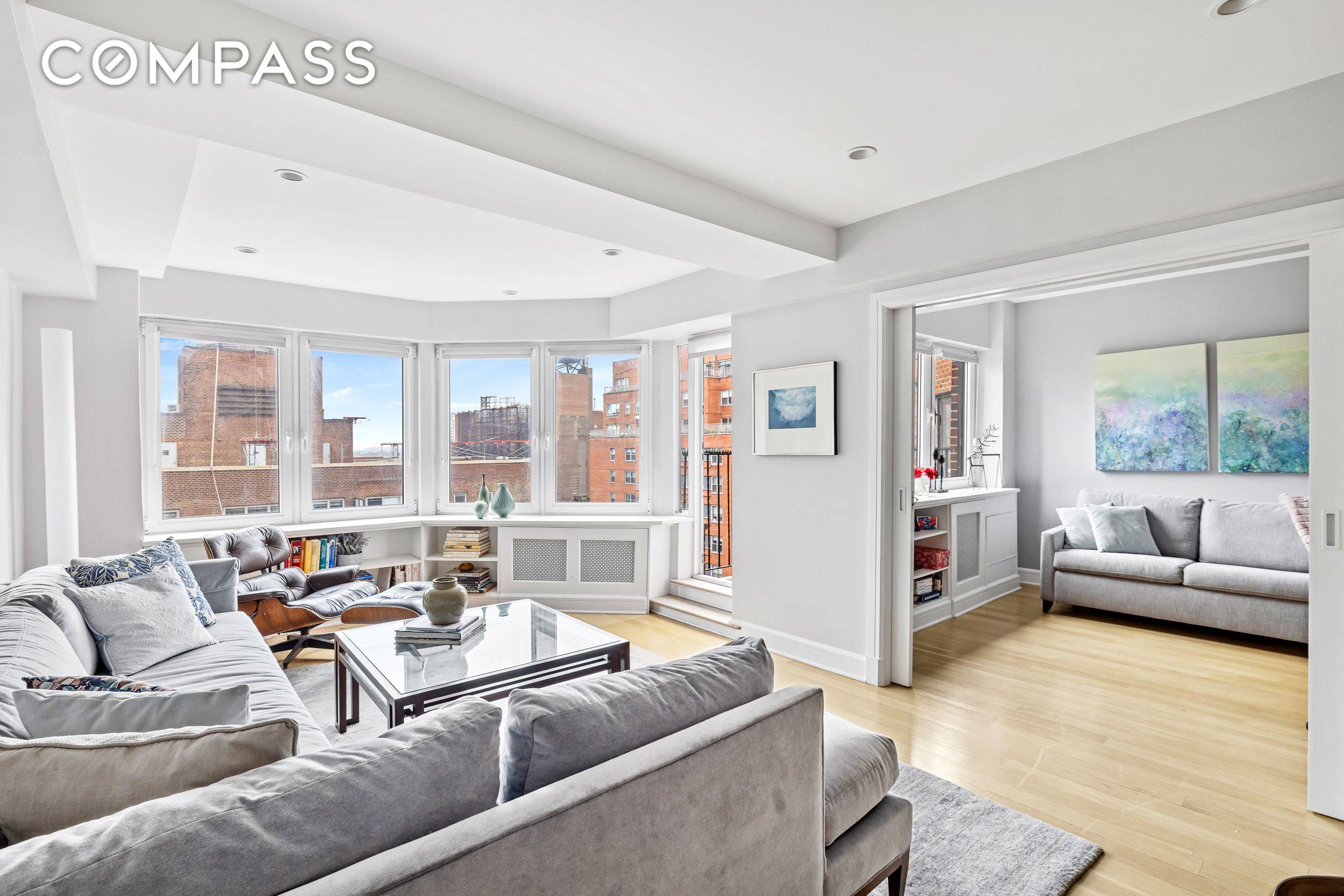 To the nines ! Welcome to this stunning home with flexible floor plan perched high on East End Avenue.