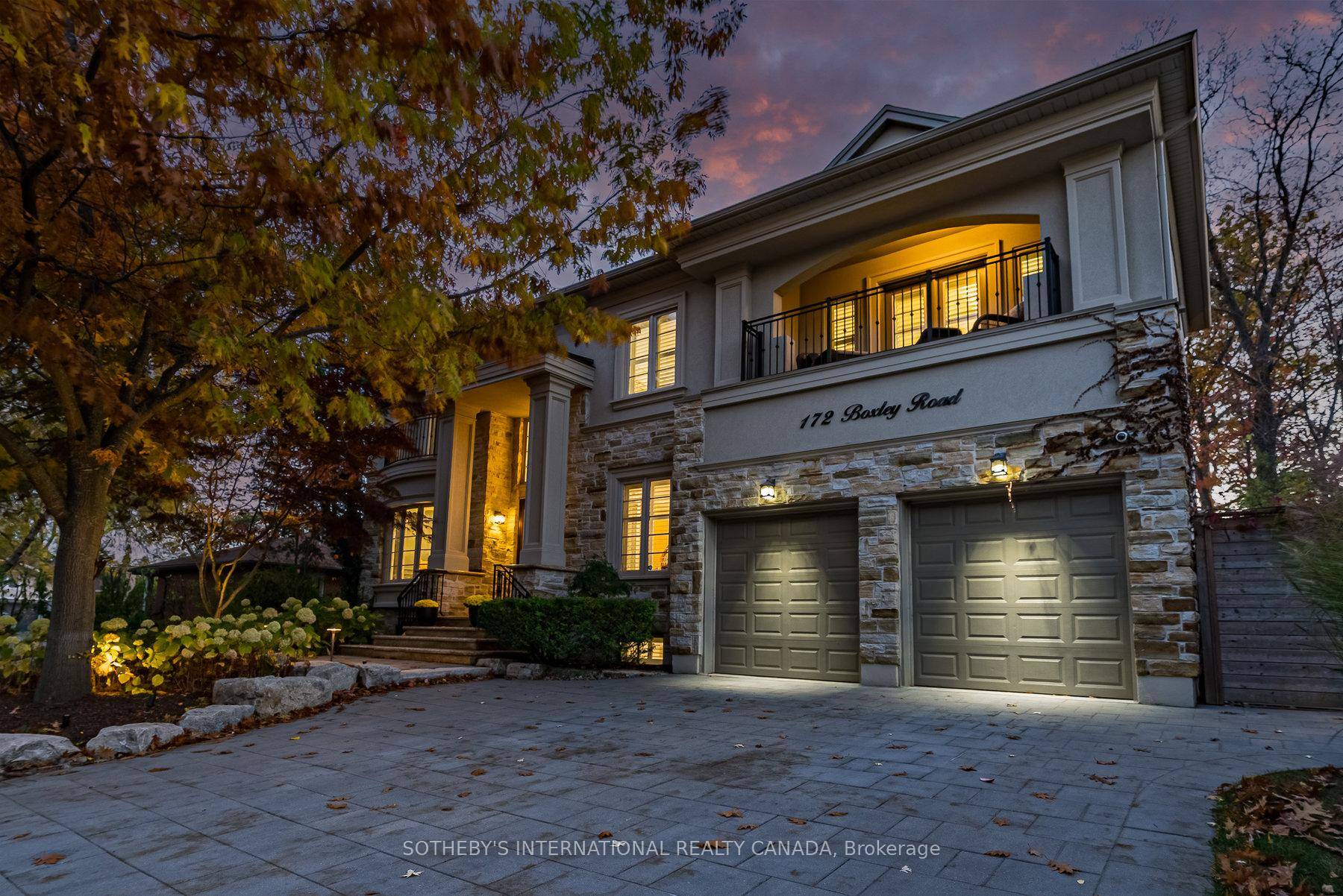 Welcome to 172 Boxley Road a masterfully crafted European inspired residence poised on the cusp of Oakville and Burlington, just steps from the Lake.