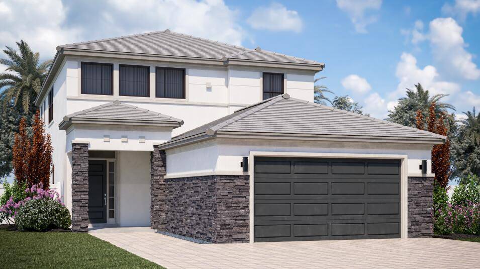 This two story home combines modern comfort with style.
