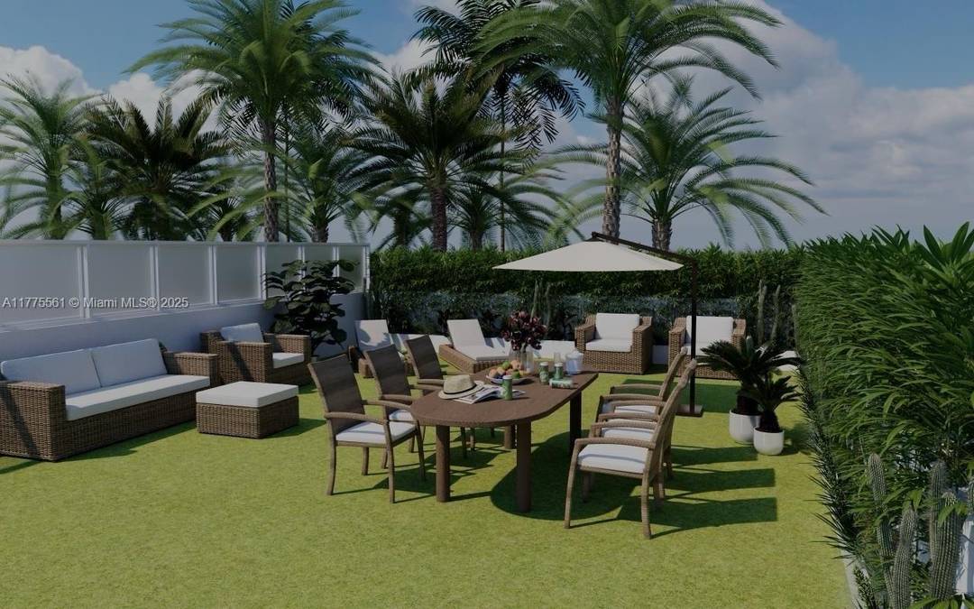 Beautifully furnished 2 bedrooms, 2 1 2 baths condo, with hard wood floors throughout, with high ceilings, a huge terrace of about 350 sqft one of two in the entire ...