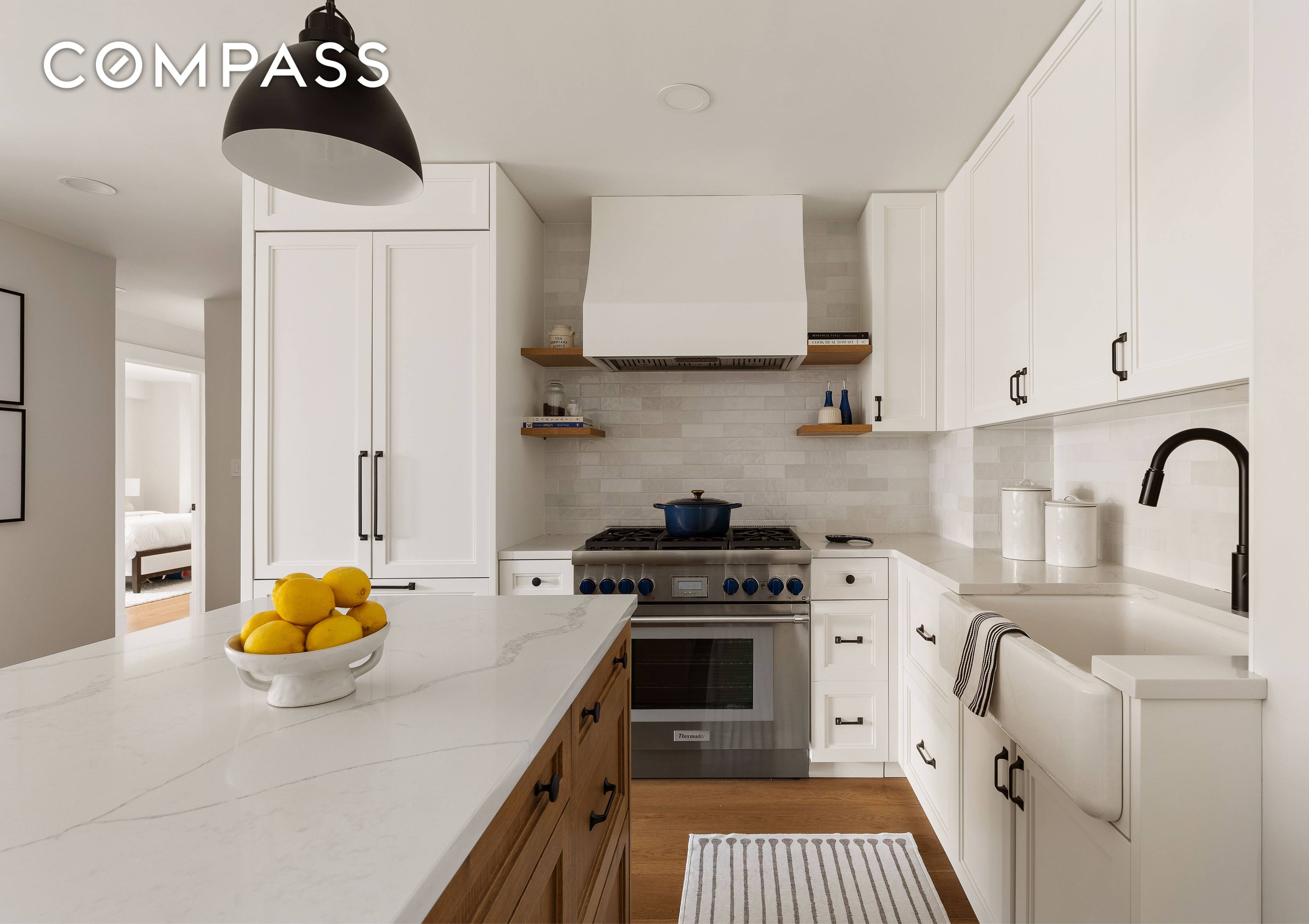 Welcome home to this sun drenched, gut renovated three bedroom, three bathroom home that perfectly blends prewar beauty with top of the line renovations, all nestled in a pristinely kept ...