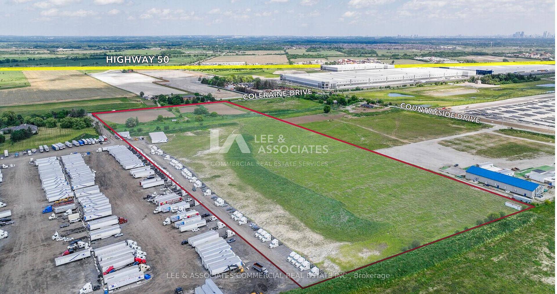 Exceptional industrial development opportunity in North Brampton.