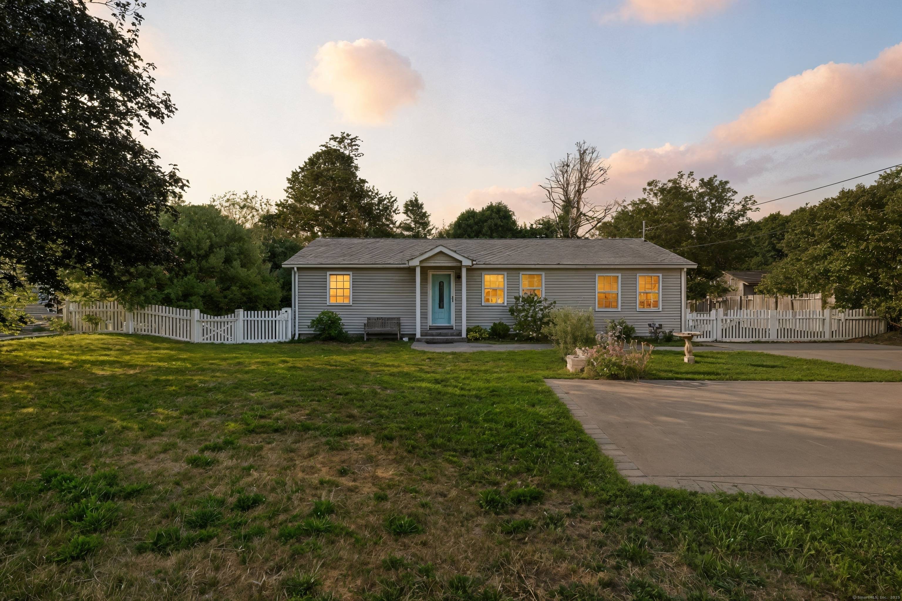 Step inside this charming ranch home in the heart of Old Lyme.