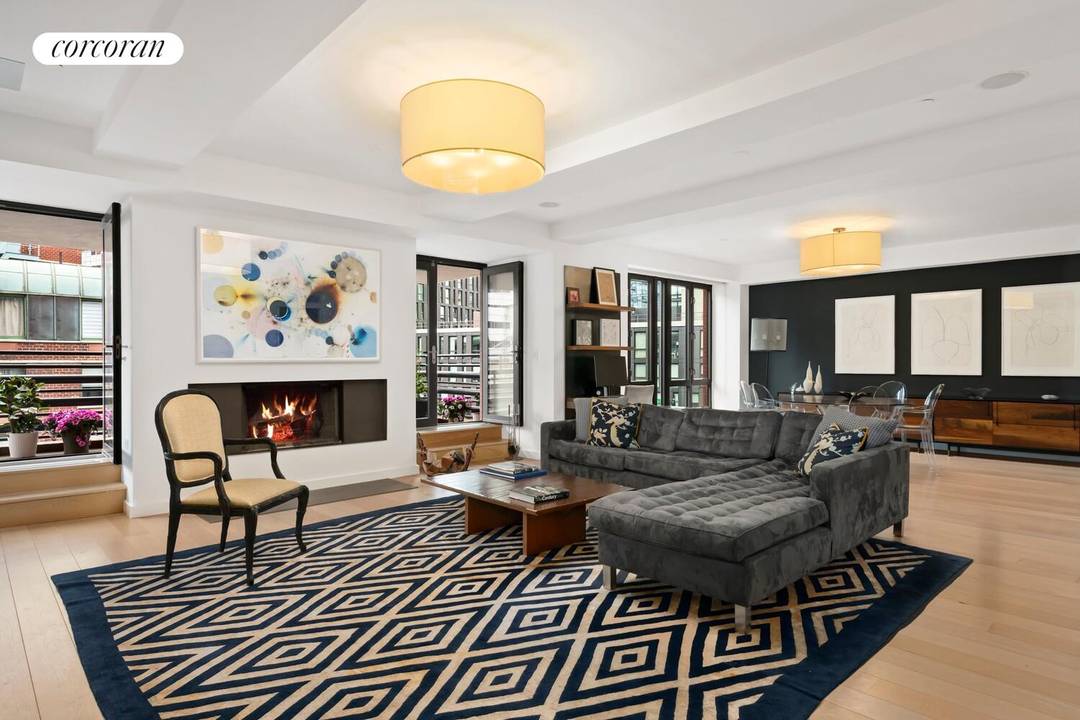 Welcome to 92 Warren Street, Residence 9 a full floor three bedroom, two and a half bathroom condominium in the heart of South Tribeca.