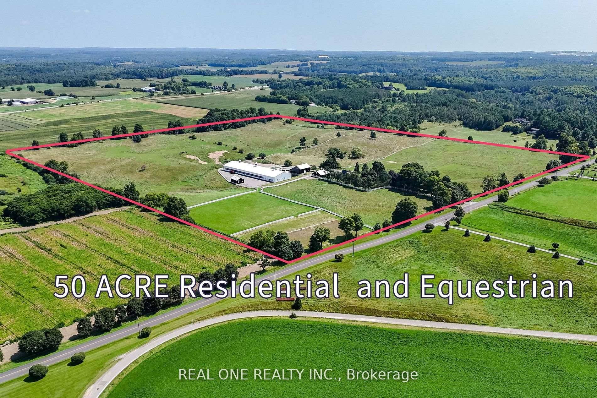 50 Acre Private Oasis Horse Farm features a 2, 500 sqft Residence and High Standard Equestrian Facilities, perfect for professional and recreational equestrians.