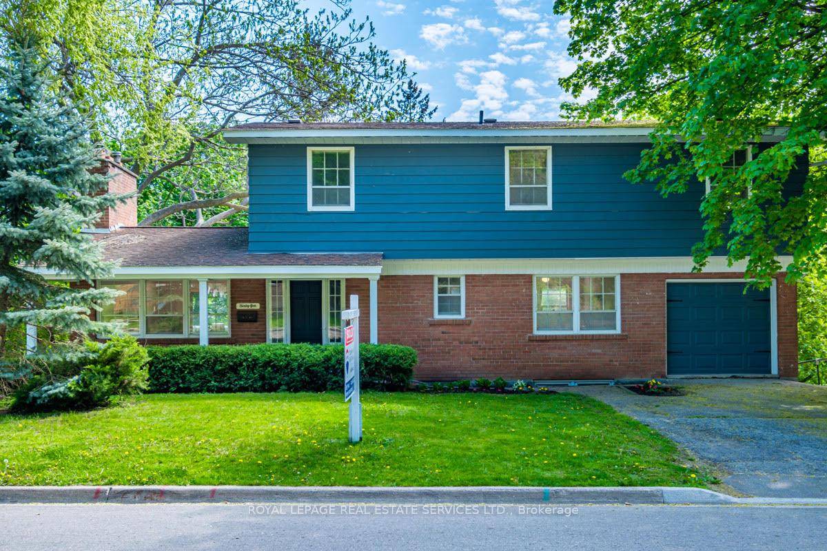 Welcome to this one of a kind 2 storey detached home, perfectly situated on a massive 70 x 196 ft lot, offering exceptional privacy and scenic views in a quiet ...
