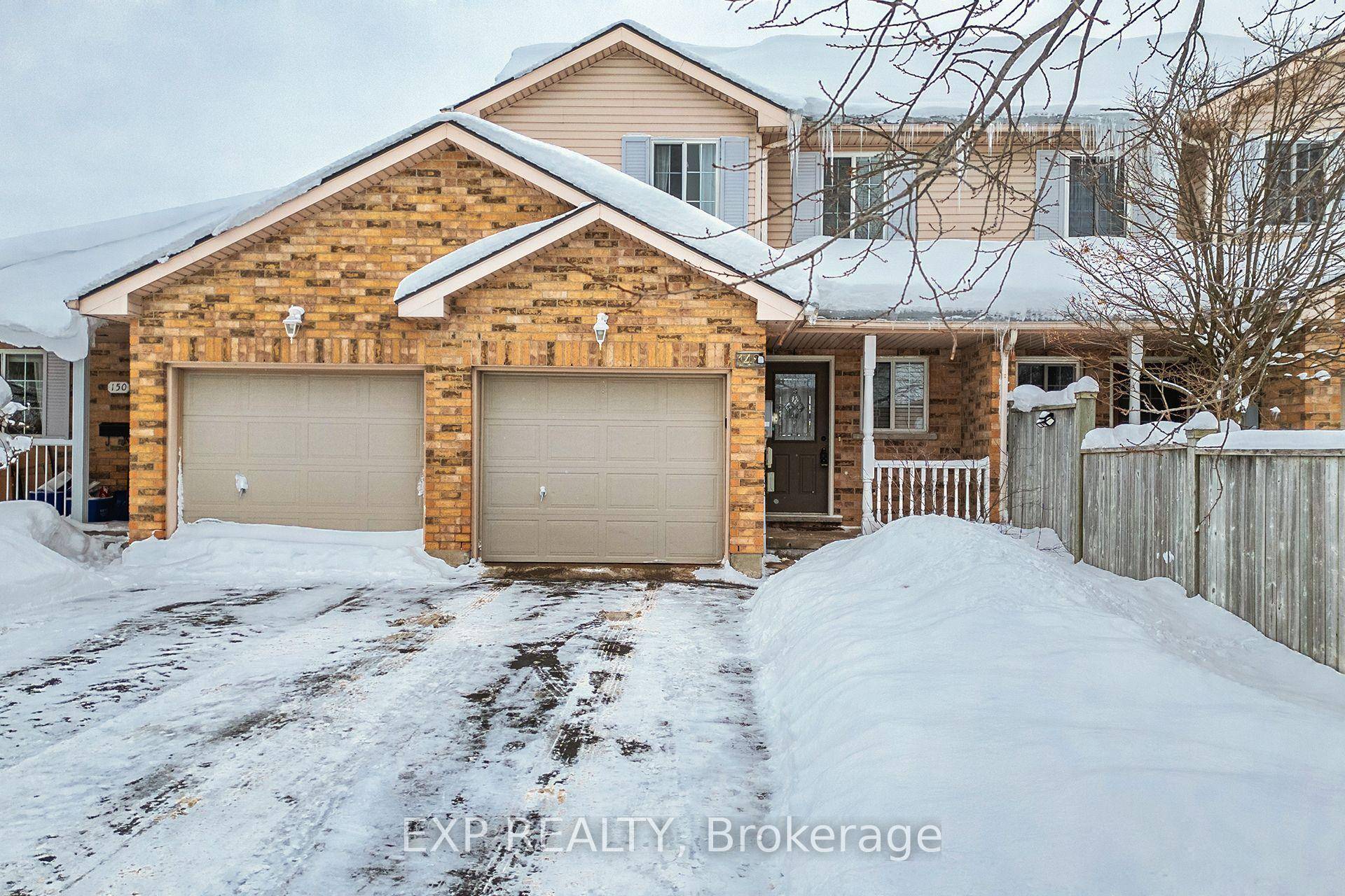 This charming freehold townhouse offers a serene and peaceful living experience, backing onto a lush green space that invites nature right to your doorstep.