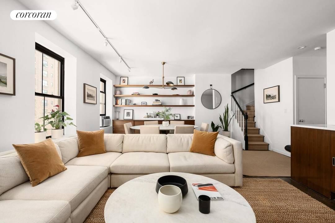 West Chelsea Duplex with South facing Private Roof Deck.