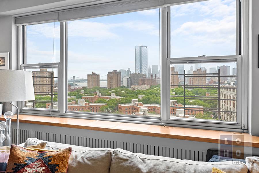 Perched High Above It All Exquisitely Renovated Two Bedroom with Iconic Skyline amp ; River Views Perched high on the 14th floor, this beautifully renovated two bedroom home offers unobstructed, ...