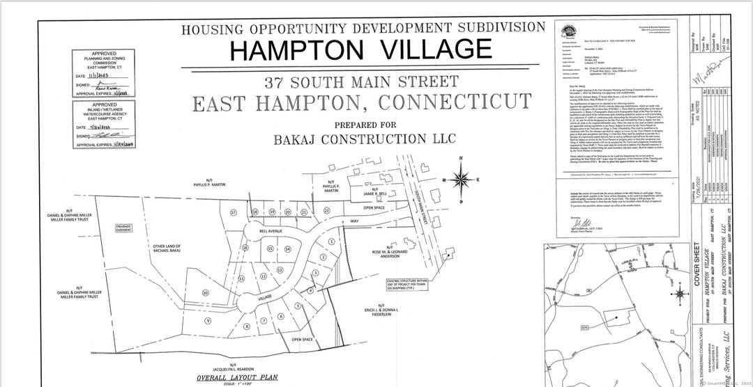 Exciting Approved Subdivision Opportunity 20 Acres in East Hampton, CT.