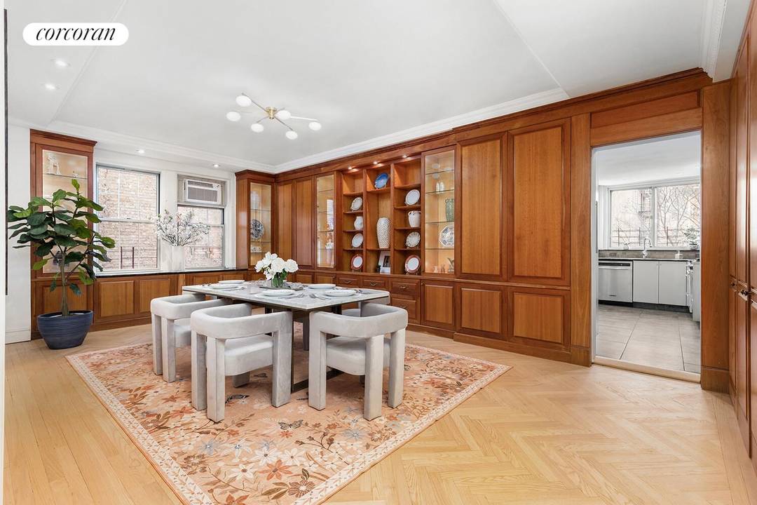 Welcome to 607 West End Avenue, Unit 4A where timeless charm meets modern living in an exquisite pre war coop.