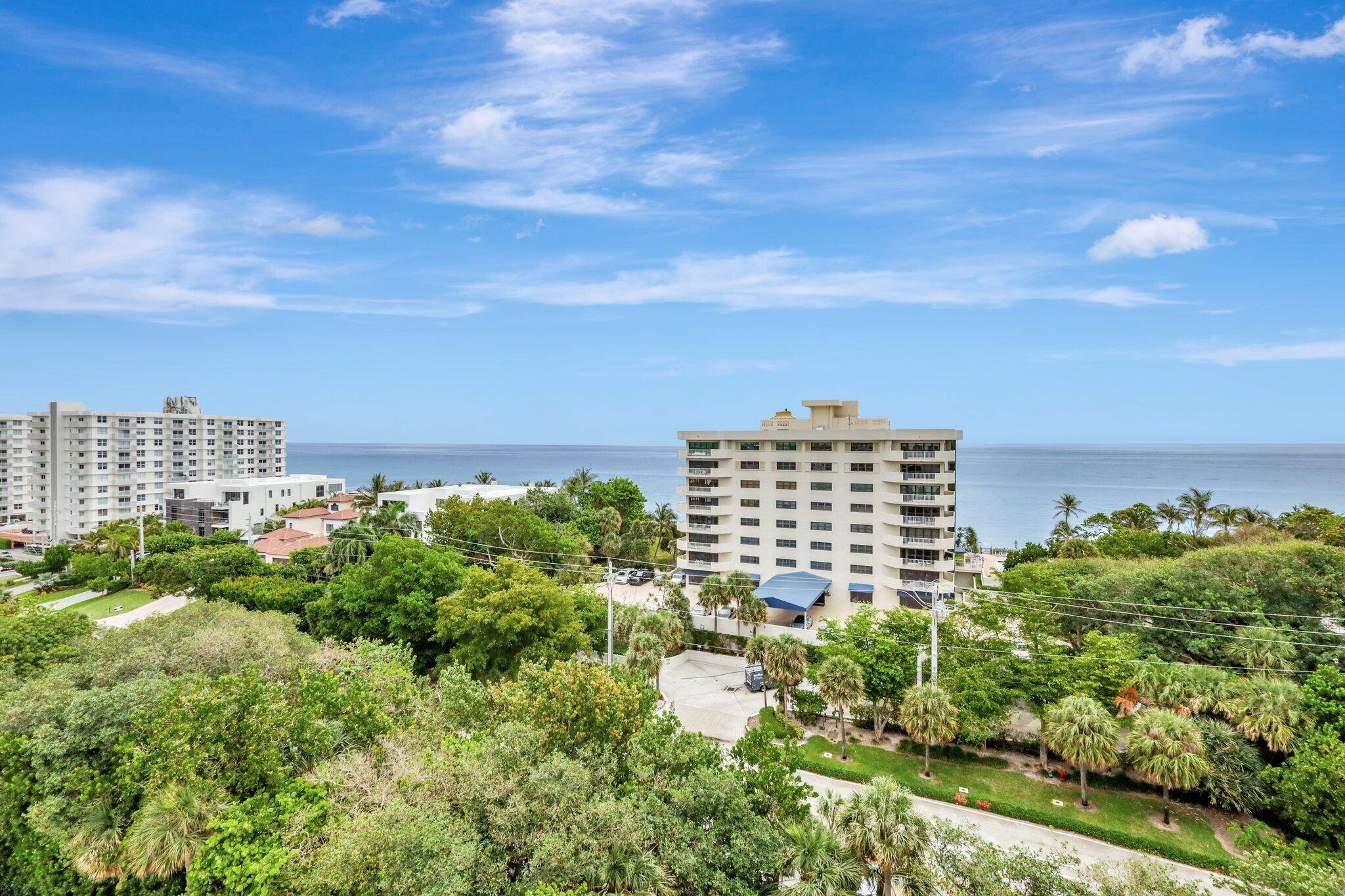 Discover the epitome of coastal luxury at 4600 S Ocean Boulevard, Unit 1003, nestled within the exclusive Carron House condominium in Highland Beach, Florida.