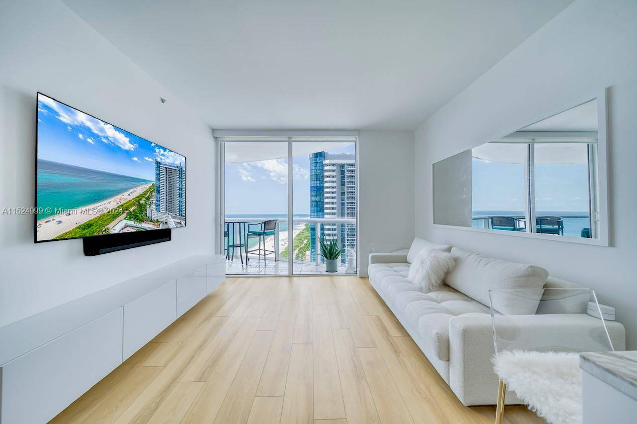 Welcome to beachfront luxury in this Miami Beach apartment.