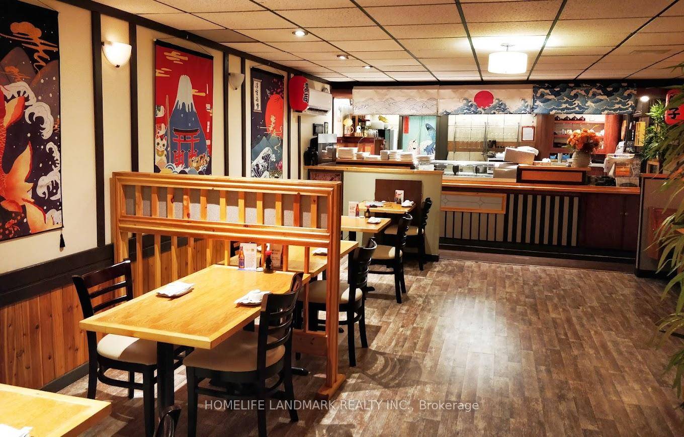 Thriving and well established sushi restaurant in the prime town of Kincardine, known for its loyal customer base and excellent reputation.