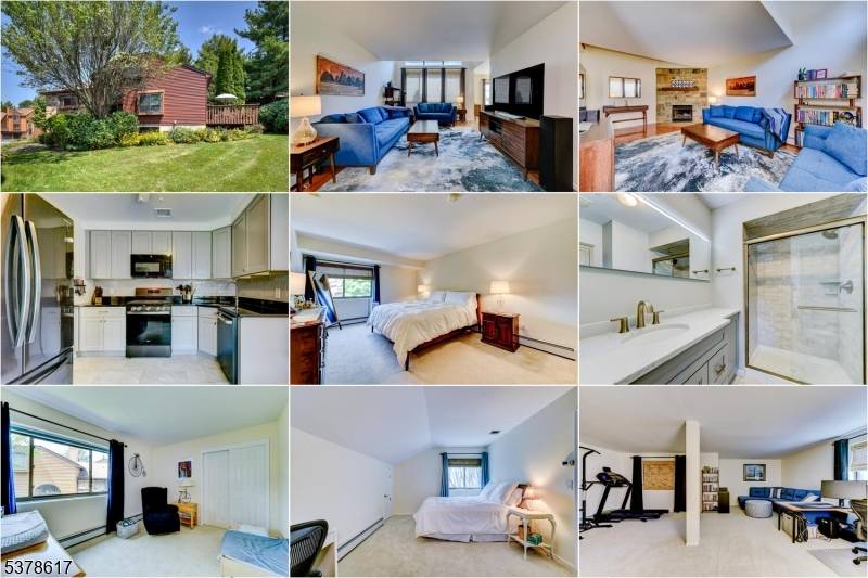 Welcome to this beautifully updated Ashley II model detached townhome, situated on a cul de sac in the Desirable Townsquare Village of Rockaway.