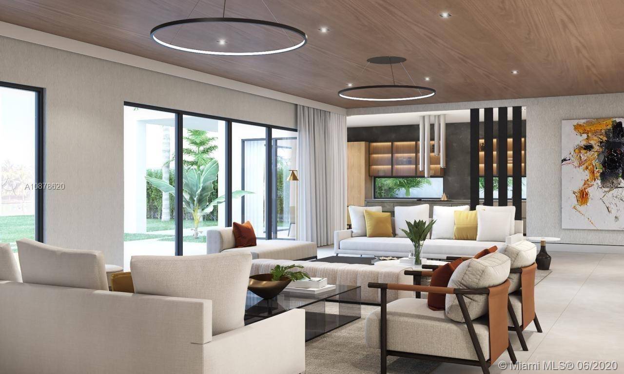 Situated on the Open Bay w endless water west sunset views, this Completely Rebuilt Contemporary home features 7100 SF of Living Space complimented by top of the line finishes throughout.