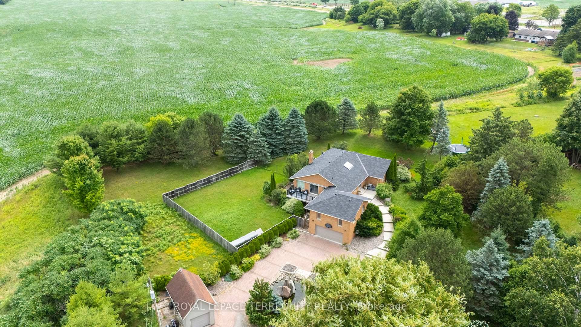 Rare Find ! Uniquely Designed 3 Bedroom bungalow on just under 2 Acres with breathtaking views !