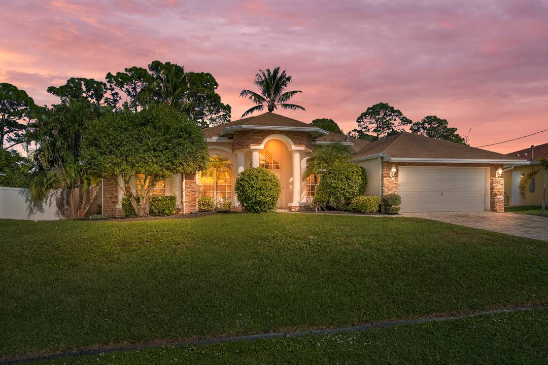 Stunning CBS home features 3 bedrooms plus flex room, 2 baths, and a beautiful private pool all meticulously maintained and move in ready.