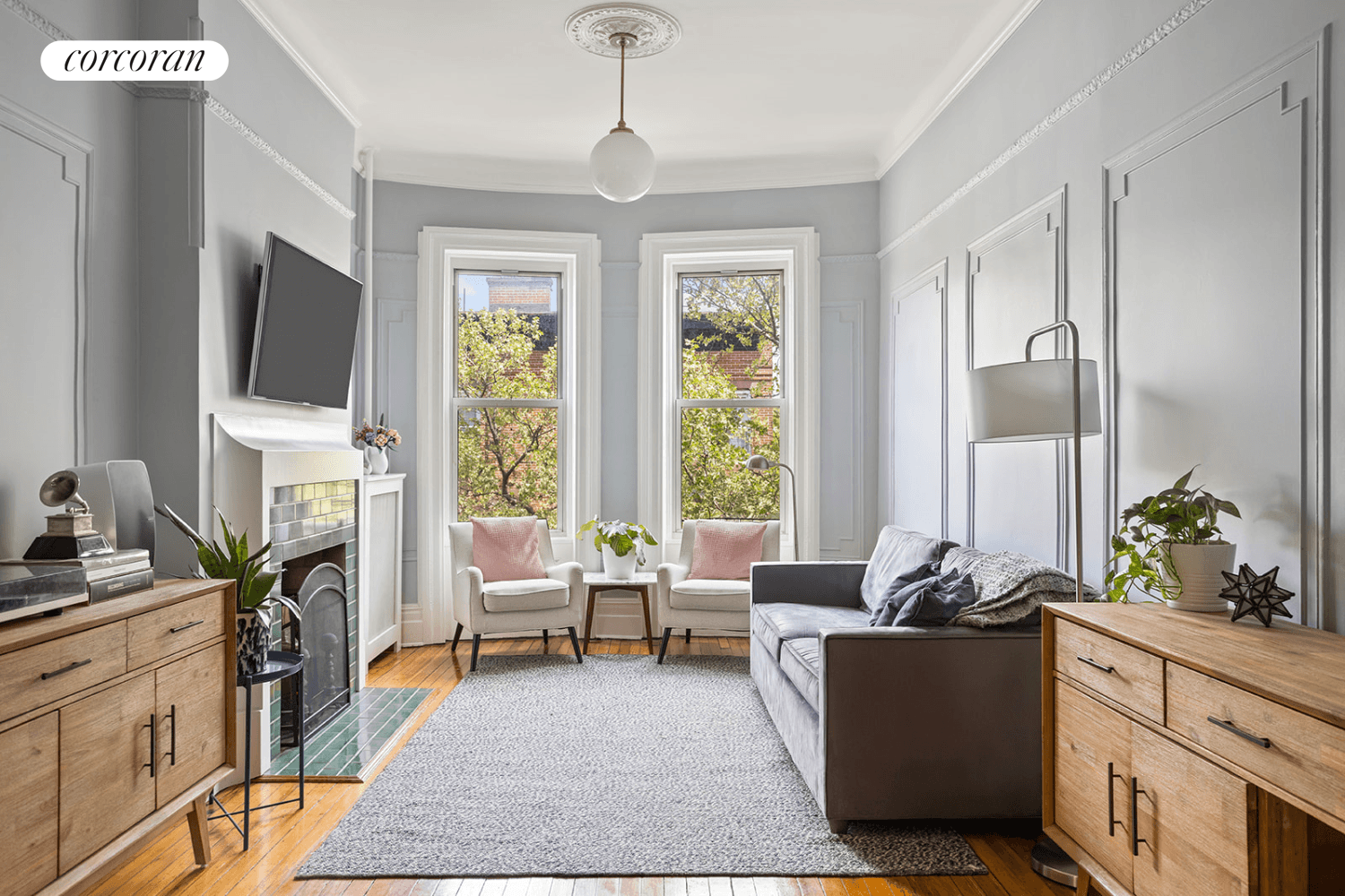 Welcome to Apartment 4R at 232 President Street a sun drenched, fourth floor retreat in a beautifully maintained pre war co op.