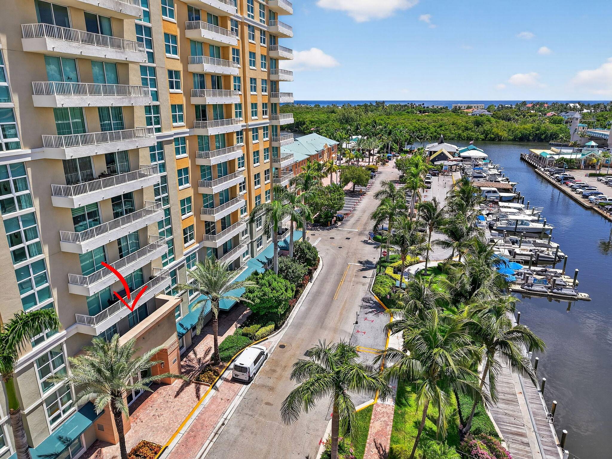 This 2 bedroom, 2 bath condo comes with two parking spaces and boasts a prime southern exposure for sunshine and breezes, plus gorgeous marina views from your private balcony.