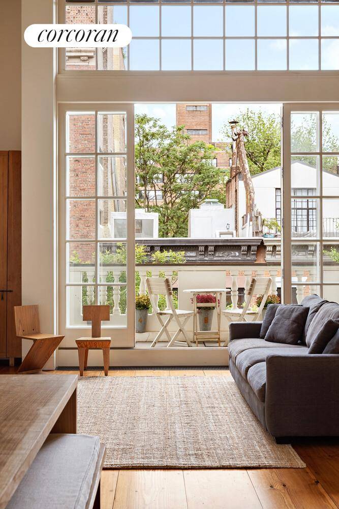 An Architectural Landmark on the Greenwich Village Gold Coast Situated on one of the most coveted blocks in Greenwich Village, this exceptional penthouse at 52 West 9th Street offers a ...