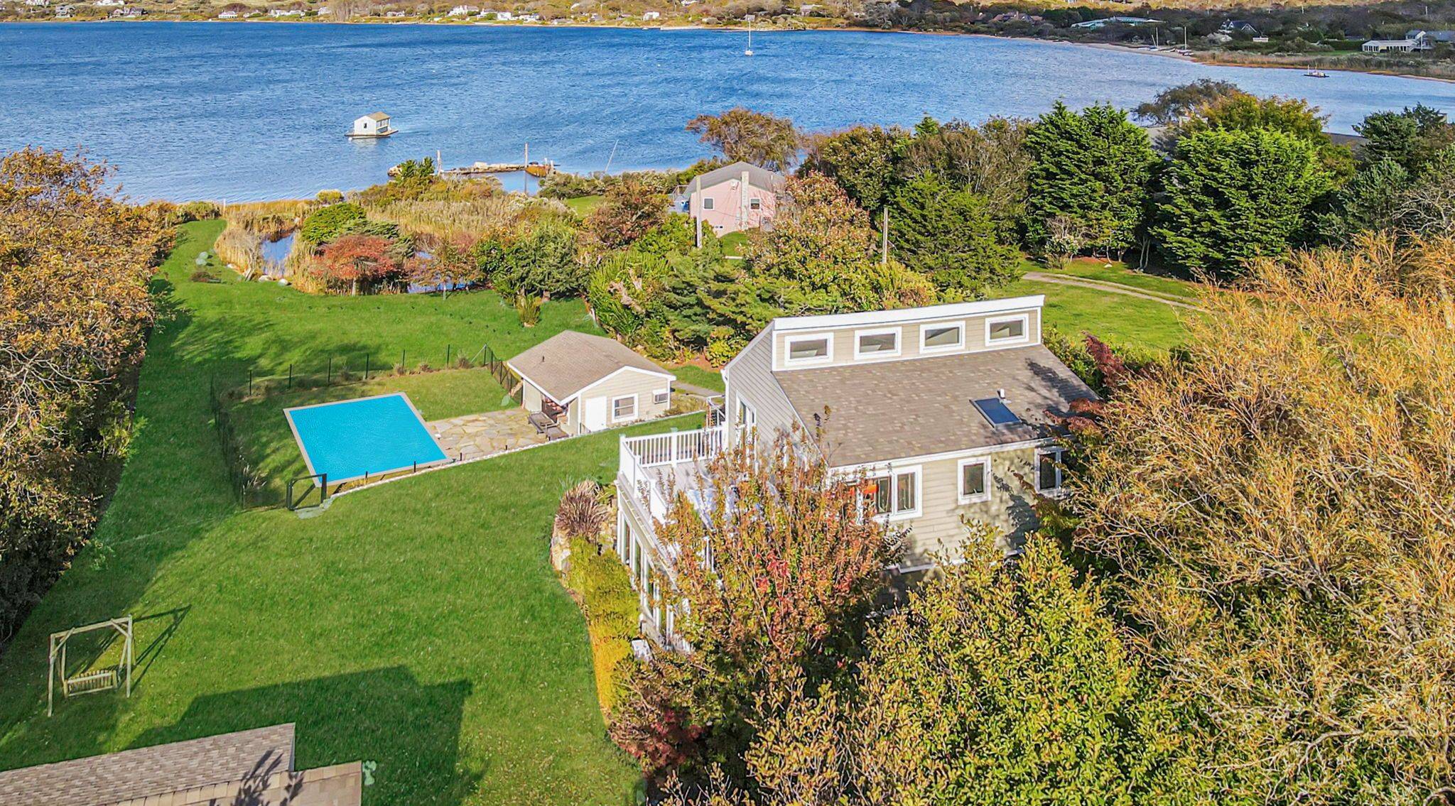 Lakefront Montauk Compound