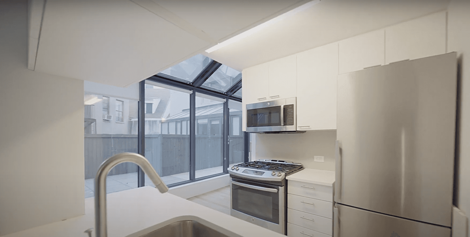 Welcome to Residence 2B at The Highbridge A Rare Indoor Outdoor Studio Retreat This beautifully designed 570 ft studio offers a smart, open layout with three distinct living areas, a ...