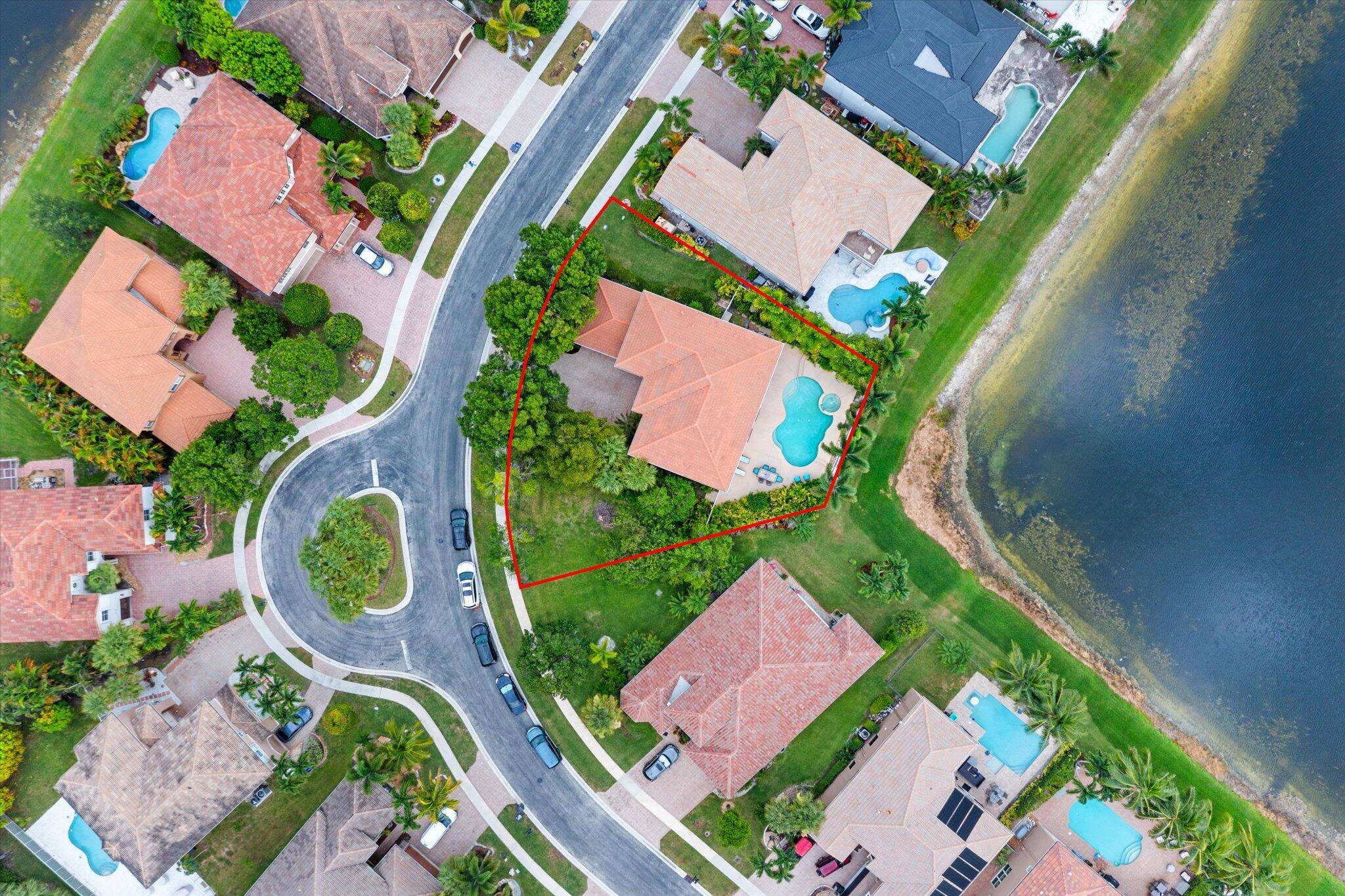 Experience grand lakefront living in the gated Black Diamond community.