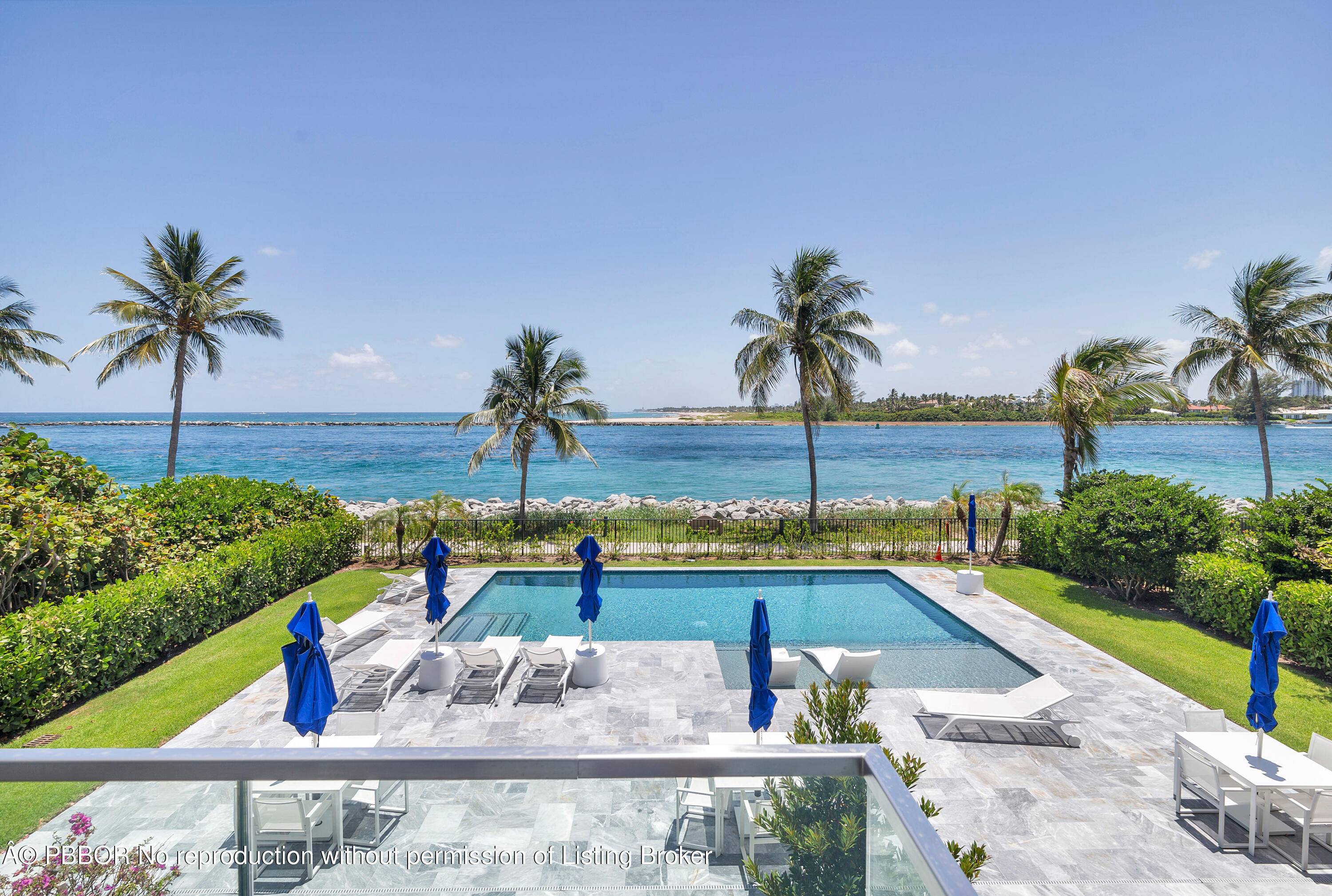 DIRECT OCEAN PALM BEACH INLET VIEWS.