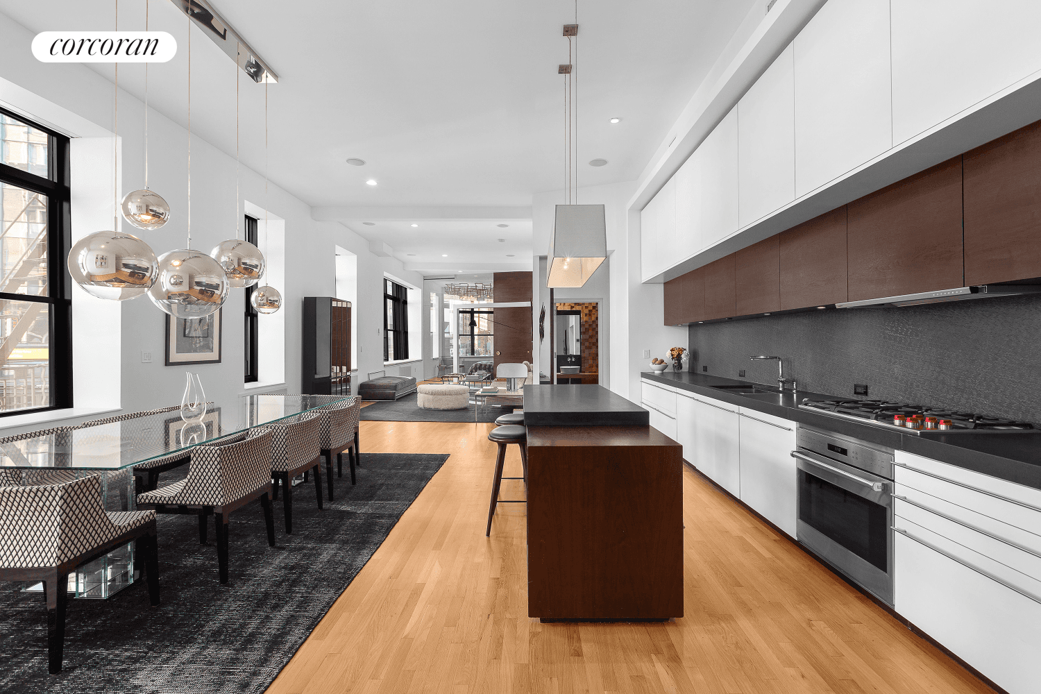 A Masterpiece of Modern Design in the Heart of Greenwich Village Nestled within the storied streets of Greenwich Village, Residence 2E at 60 East 13th Street stands as an architectural ...