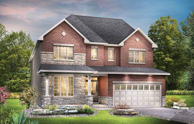 The Frontenac is a 4 bedroom detached Single Family Home with a walk in closet in each bedroom.