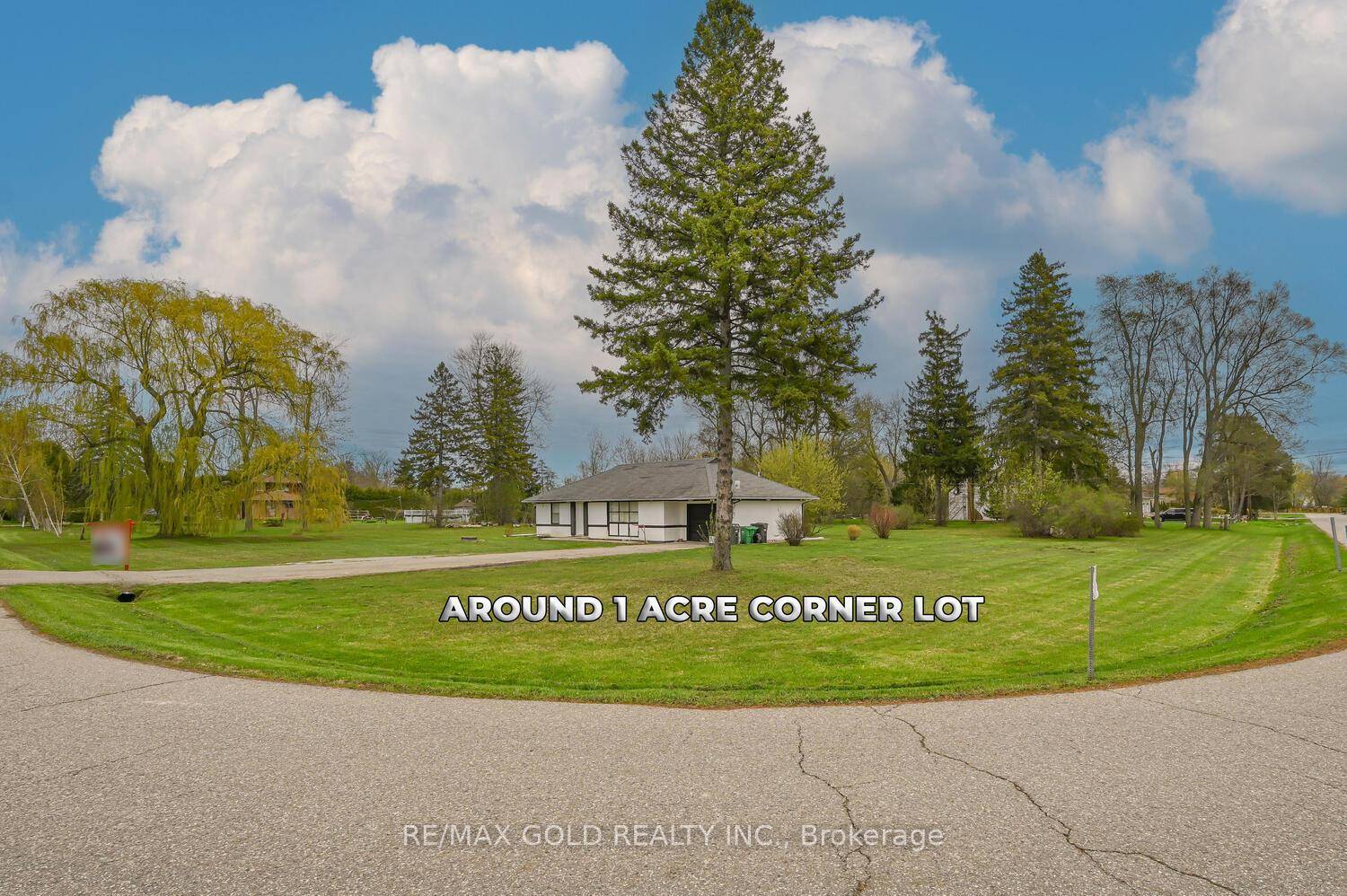 This Is Your Opportunity To Own A Rare Corner Lot around 1 Acre On One Of The Most Desirable Streets In North Brampton.