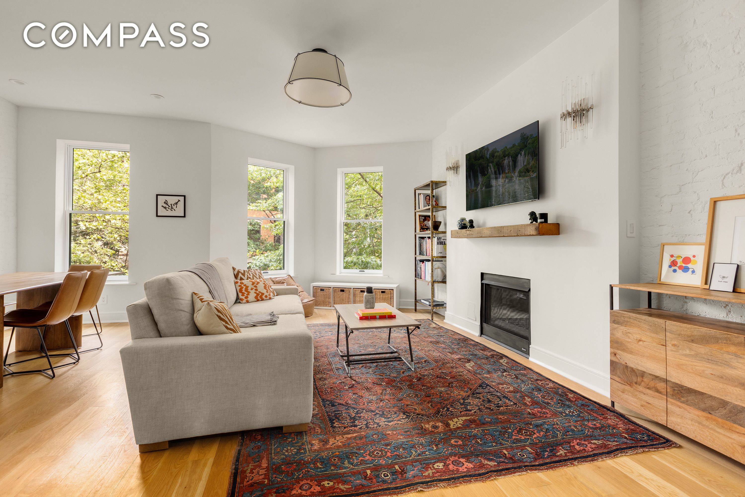 A sun drenched, impeccably renovated two bedroom convertible to three, two bathroom full floor residence in a boutique professionally managed condominium, ideally situated on one of Park Slope s most ...