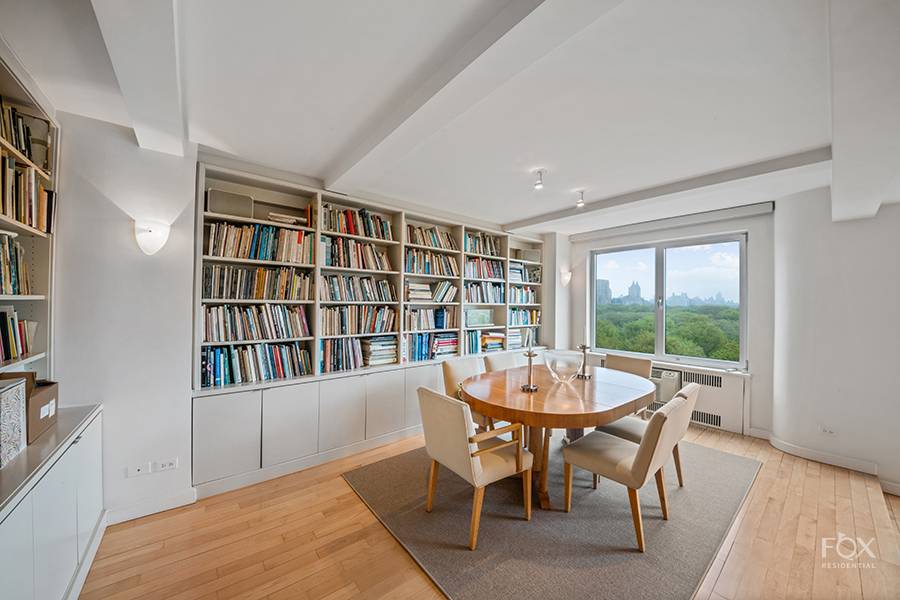 One of a kind combination of three apartments in a top Central Park facing co op is now for rent, furnished or unfurnished !