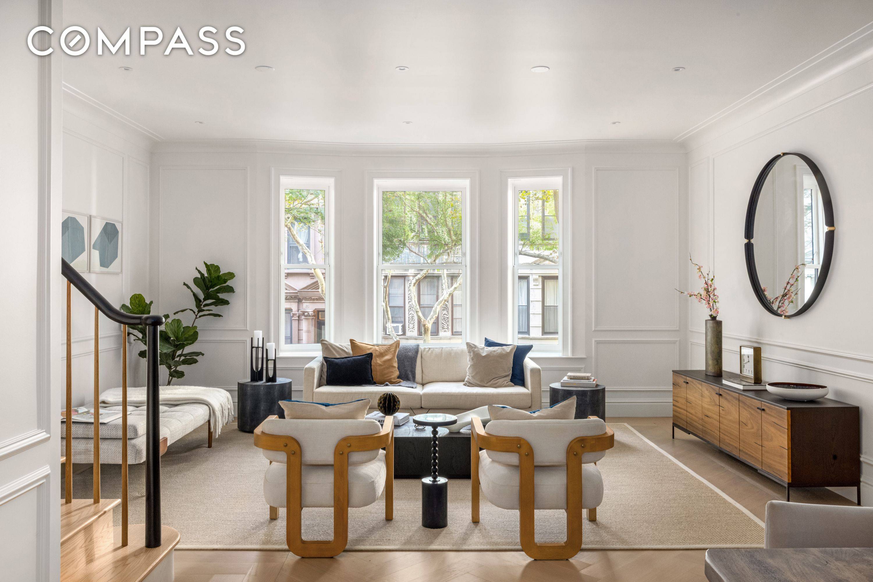 Set atop a classic Upper West Side brownstone, this four bedroom, three and a half bath penthouse offers 2, 677 square feet of comfortable sophistication along with 436 square feet ...