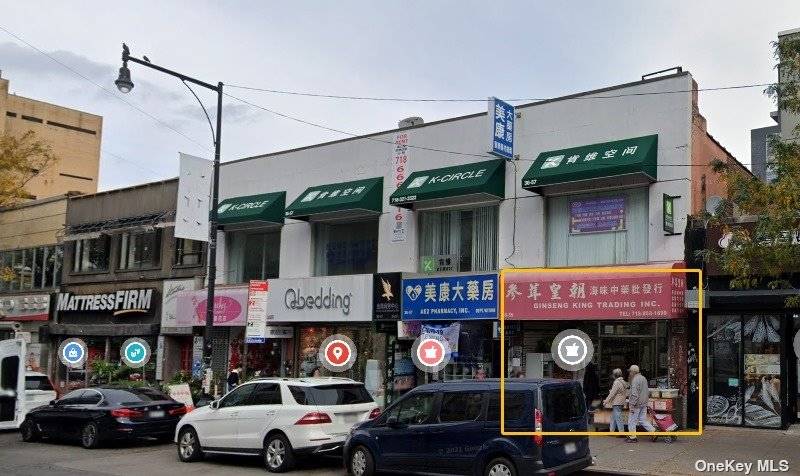 Prime location retail store for lease in Flushing Queens.