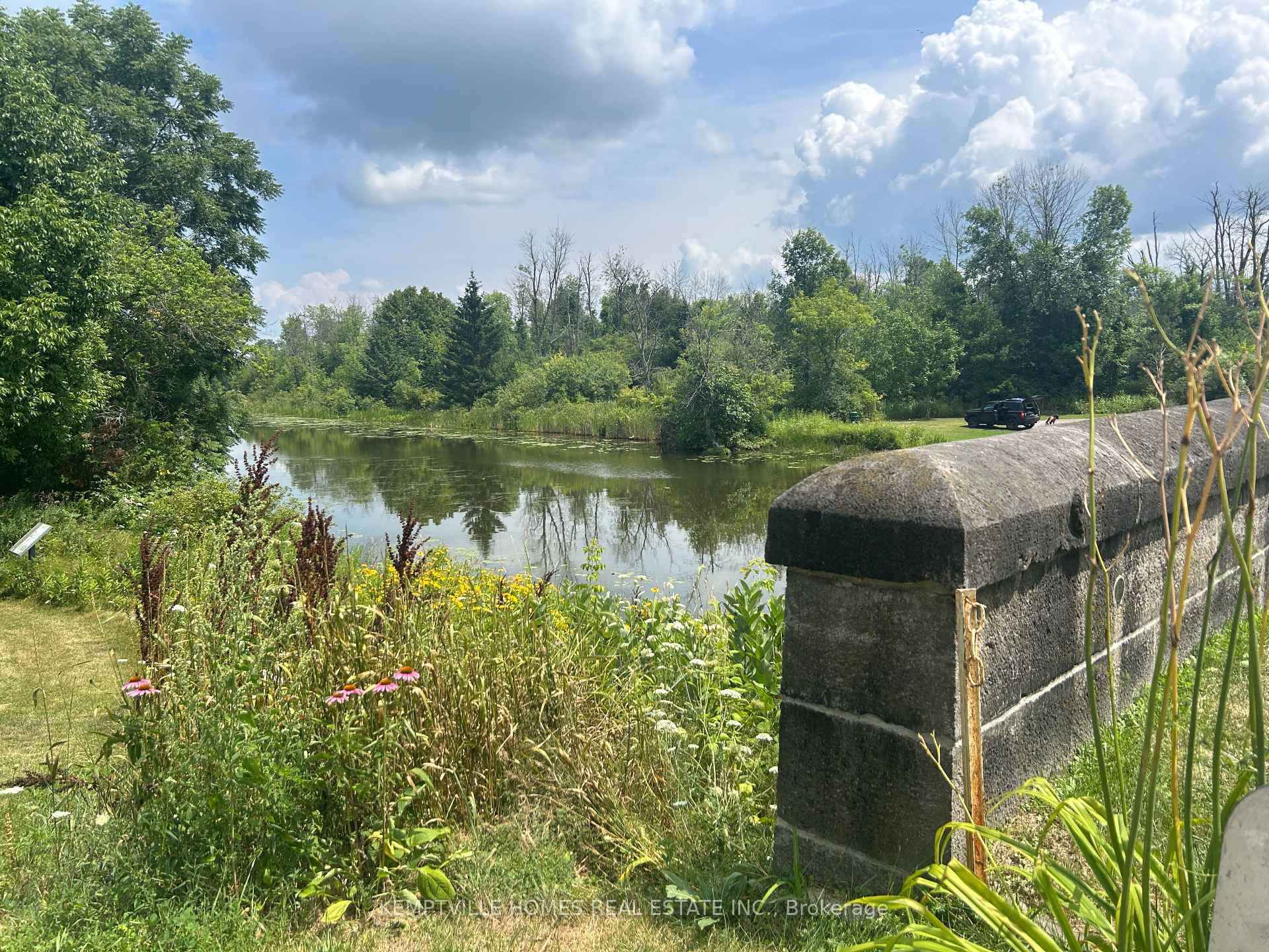 Just off the Rideau River aka River Road and steps from the lock station, this 0.
