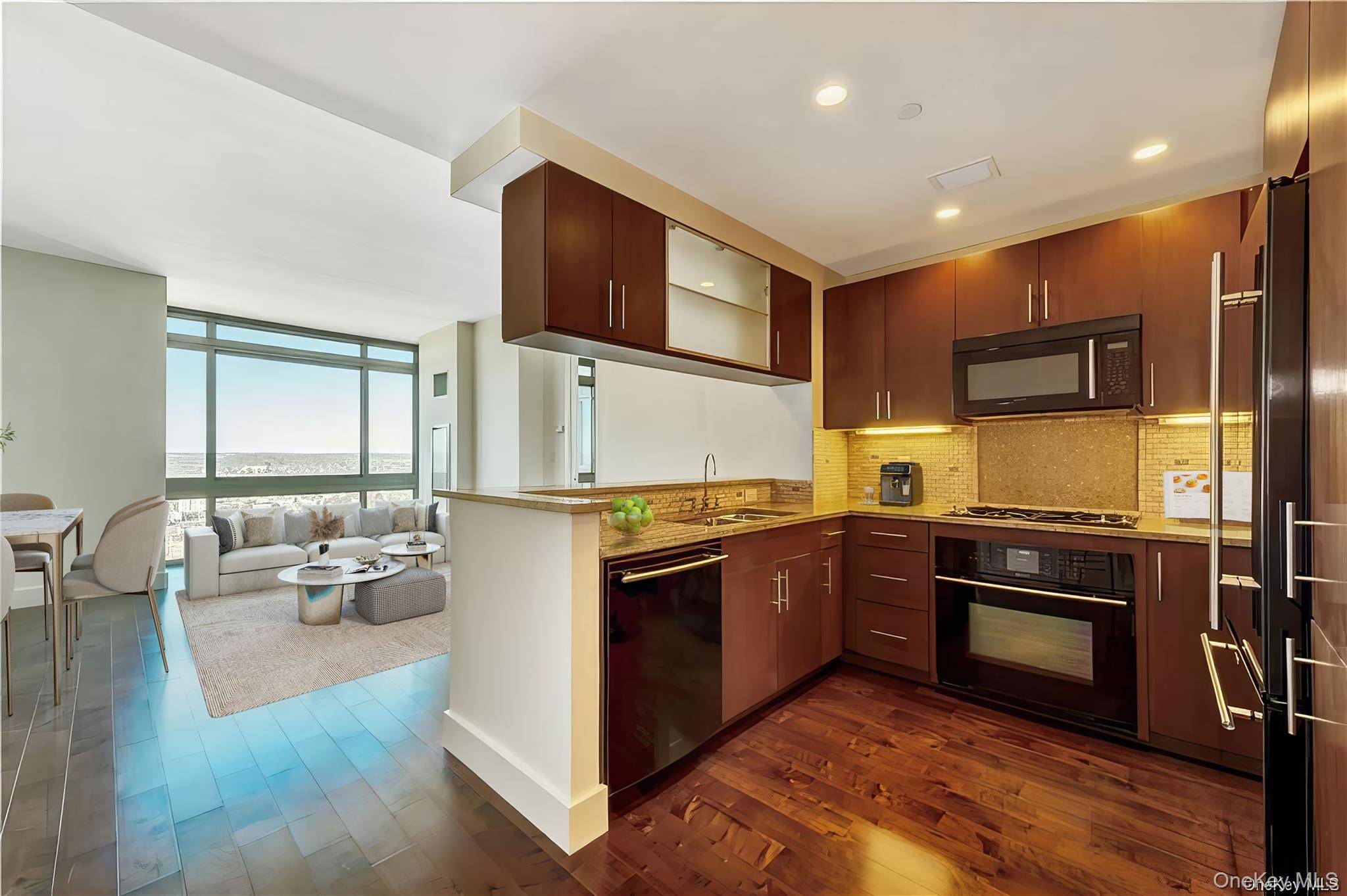 Luxury Manhattan Style living in this beautiful home at Trump Plaza.