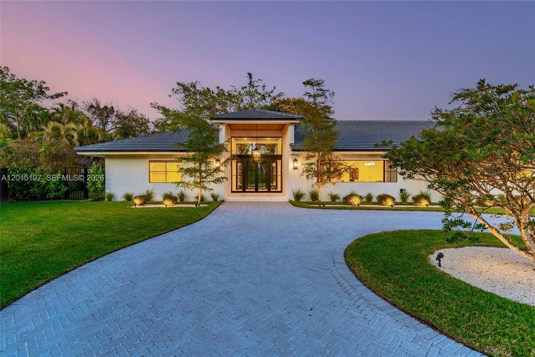 Introducing a fully custom Organic Modern estate unlike anything Palmetto Bay has seen !