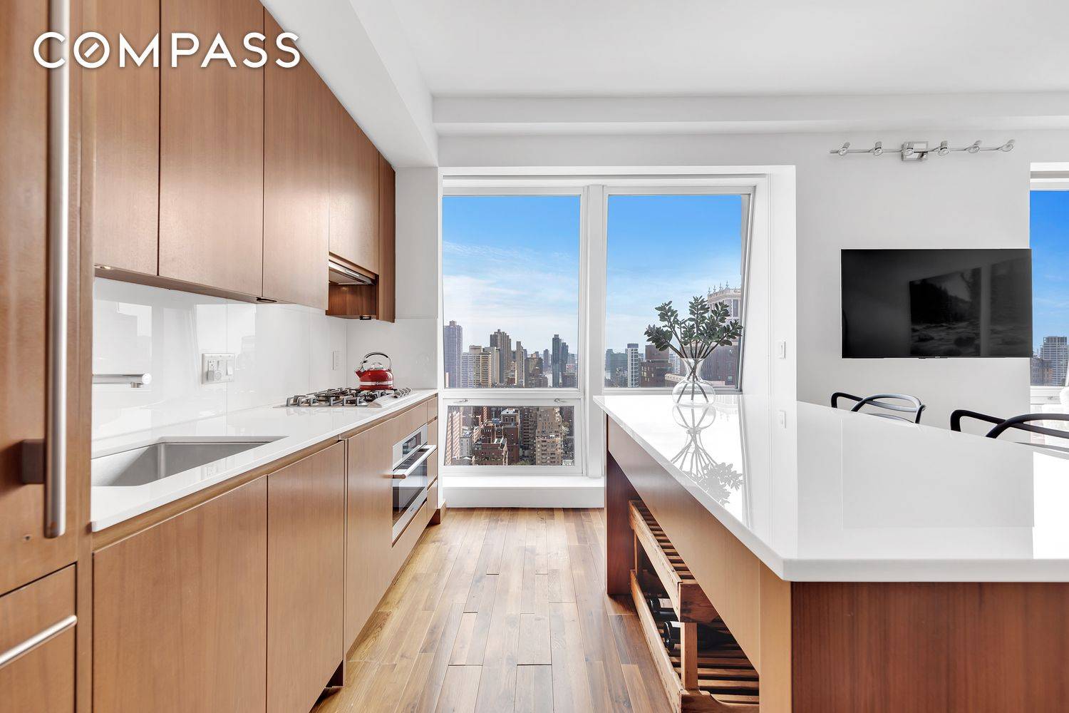 Perched on the 33rd floor of the iconic 400 Fifth Avenue, Residence 33B is a magnificent 1 bedroom, 1.