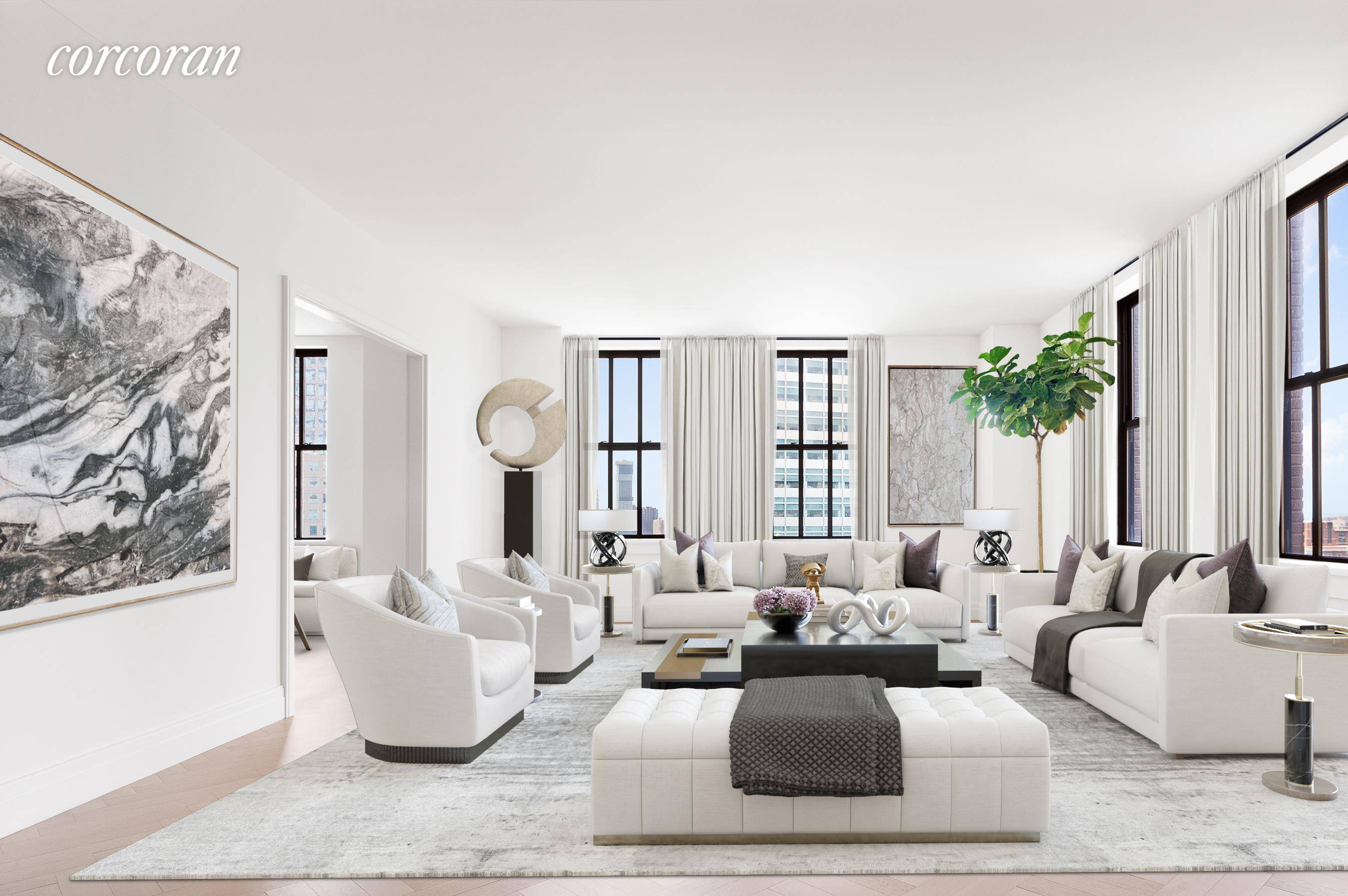 Residence 20B is a 4 bedroom 4.