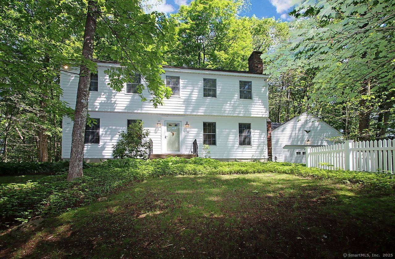 Experience the true essence of country living in this classic Saltbox Colonial, perfectly situated on 2.