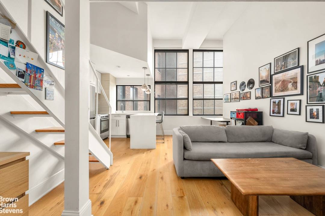 Greenwich Village Loft Beautifully renovated and pin drop quiet, this east facing duplex loft is flooded with natural light throughout the day.