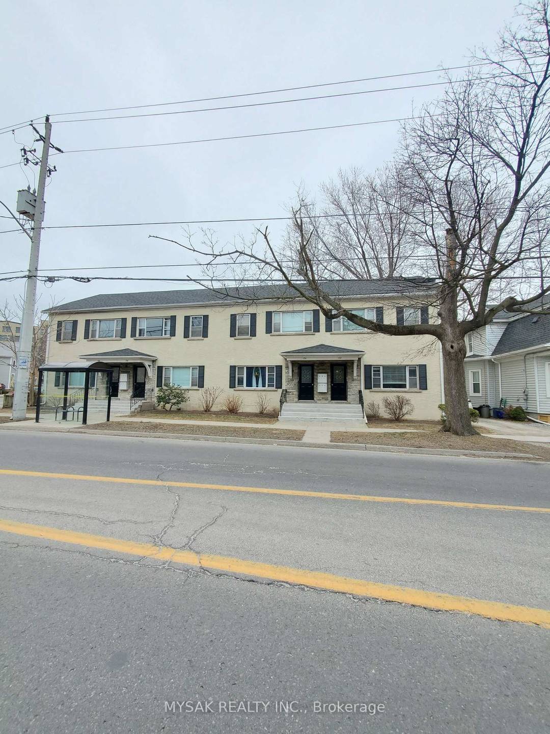 12 unit apartment building.