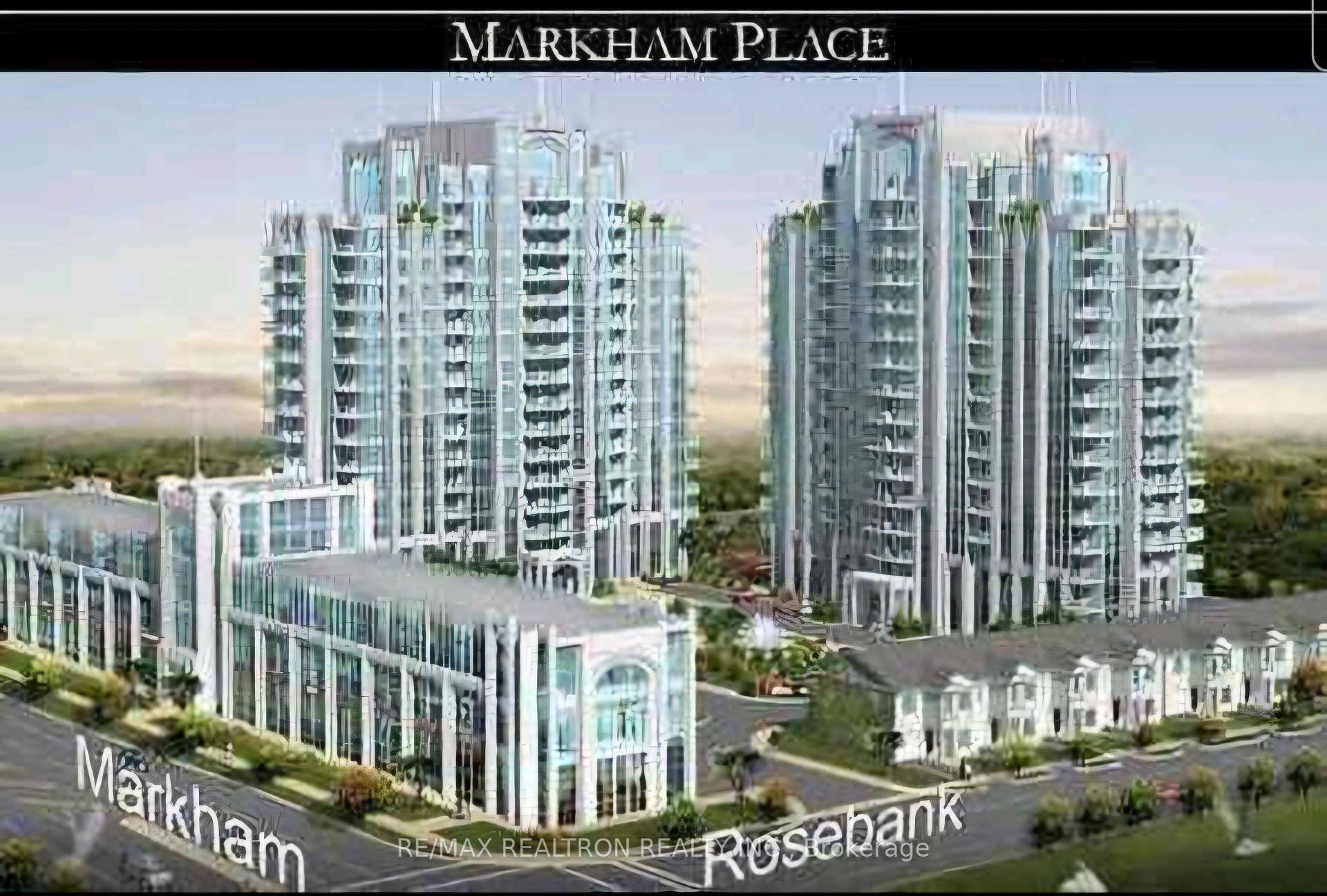 This bright and spacious 1 bedroom plus den condo in the desirable Markham Place offers a den large enough to function as a second bedroom.